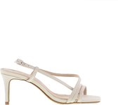 Tango | Ava 3-a bone white strap carre mule - covered heel/sole | Maat: 36