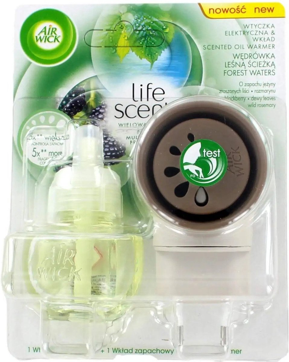 Airwick 19ML electrical set fresh Forest Water VOORDEELPAKKET