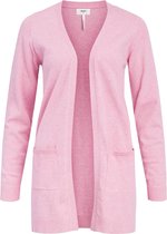 Object Vest Objthess L/s Cardigan Noos 23028514 Begonia Pink/melange Co Dames Maat - L