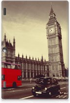 Lenovo Tab 10 | Tab 2 A10-30 Étui pour tablette avec nom et photo London City avec côtés transparents
