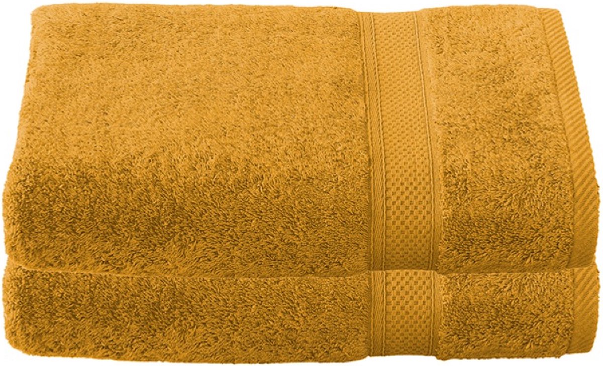 Douchelaken Stephanie Golden Yellow 70x140cm