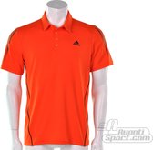 adidas - Men's Response Traditional Polo - adidas Tennis Herenpolo - S - Oranje