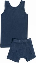 Kinderondergoed Funderwear - Boys set - Navy Blauw - Maat 146 - Jongens