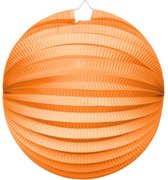 Wefiesta Lampion Rond 25 Cm Papier Oranje