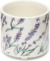 Lavendel Velden Keramiek Binnen Plantpot/Bloempot - Small 7cm