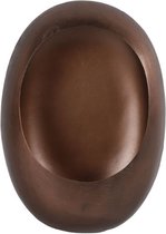 Non-branded Waxinelichthouder Eggy 21 X 29 Cm Staal Antiek/koper