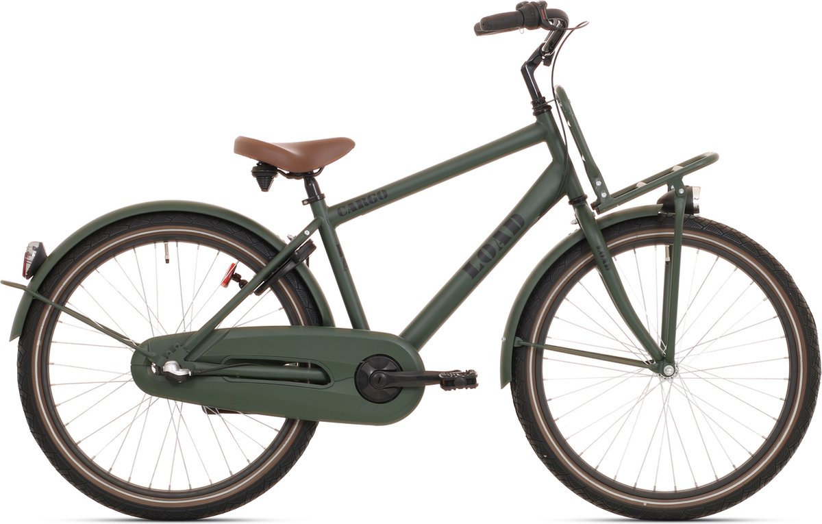 Wijzer Aanpassing vezel Bike Fun Load - Kinderfiets - jongens - Donkergroen - 26 inch | bol.com