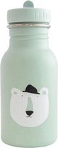 Trixie Drinkfles Mr. Polar Bear - 350 ml - Kinderen - RVS - Lekvrij - Drinktuit - Waterfles - Dieren - Roestvrij Staal