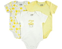 Baby 3-delige rompertjes set jongens/meisjes - Little chick