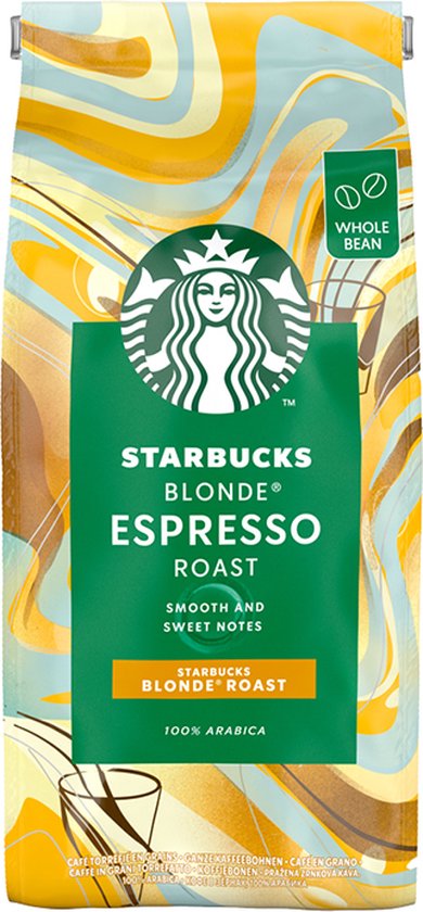 Starbucks Blonde® Espresso Roast - koffiebonen - 200 gram