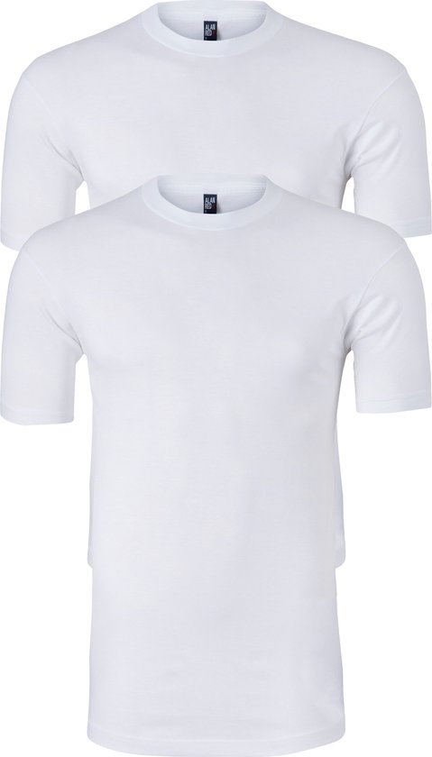 Alan Red - T-Shirt Virginia Extra Long (2pack) - Heren - Maat S - Regular-fit