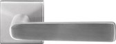 GPF1325.02 Kume deurkruk op vierkante rozet RVS, 50x50x8mm