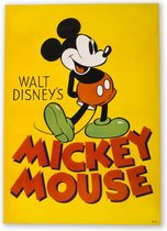 Disney - Canvas - Mickey Retro - 70x50cm