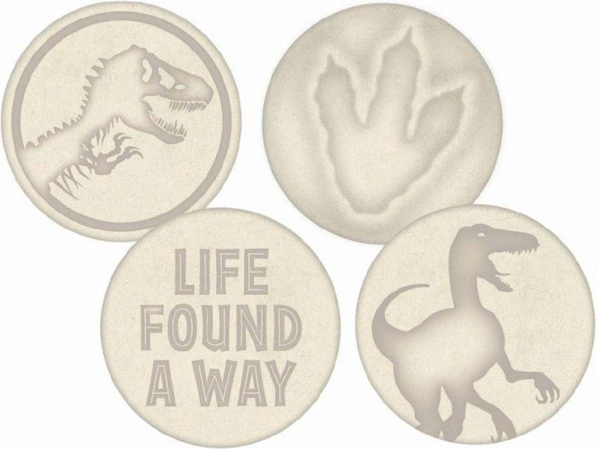 Jurassic Park: Coasters Set of 4 (Ceramic)