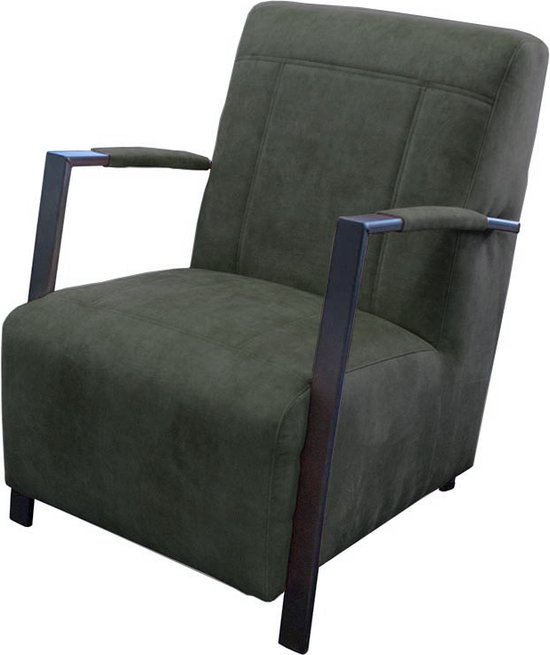 Fauteuil - Rosetta - velours Adore groen 156