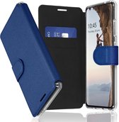 Accezz Xtreme Wallet Booktype Samsung Galaxy S22 Ultra hoesje - Donkerblauw
