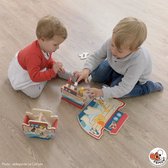 Egmont Toys Houten knoppuzzel Ark van Noach 7 stukjes 34 x 24 cm