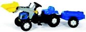 Rolly Toys 023929 RollyKid NH TVT 190 Tractor met Lader en Aanhanger
