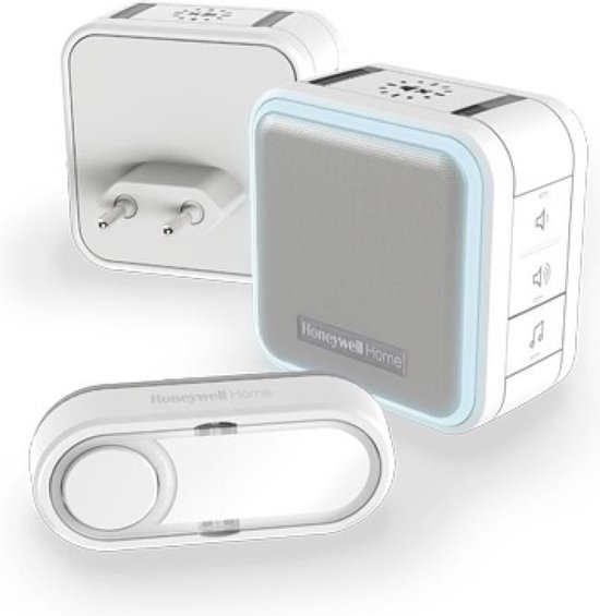 Honeywell Home DC515SHGP2 draadloze deurbel met 2 ontvangers - wit — afbeelding 3