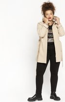 LOLALIZA Duffle coat met capuchon - Beige - Maat 34