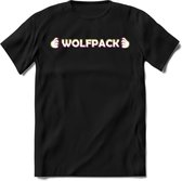 Saitama T-Shirt | Wolfpack Crypto ethereum Heren / Dames | bitcoin munt cadeau - Zwart - S