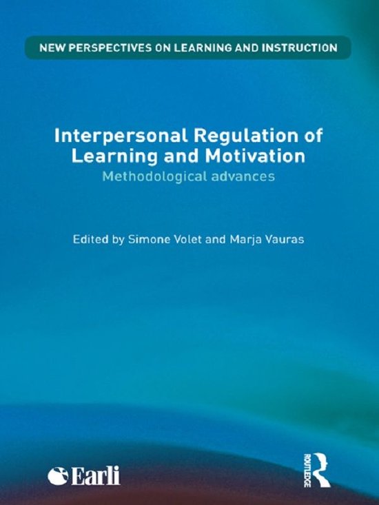 Interpersonal Regulation of Learning and Motivation - cover