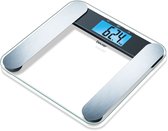 Bol.com Beurer BF 220 Personenweegschaal - Lichaamsanalyse - XL blauw verlicht display – Digitaal - Tot 180 kg – 32 x 32 cm – Gl... aanbieding