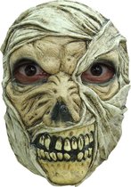 Partychimp Mummie Mummy Gezichts Masker Halloween Masker voor bij Halloween Kostuum Volwassenen - Latex - One-size