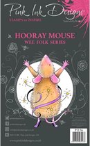 Pink Ink Designs Clear stempel set Hooray mouse