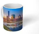 Mok - Brisbane na een kleurrijke zonsondergang in Australië - 350 ML - Beker