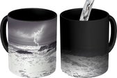 Magische Mok - Foto op Warmte Mok - Storm op zee fotoprint - 350 ML