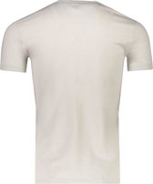 Calvin Klein T-shirt Grijs Getailleerd - Maat M - Mannen - Lente/Zomer Collectie - Katoen