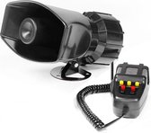 Homezie Megafoon - Megafoon met sirene - Alarm - Luchthoorn - Speaker - Produceert 110 Decibel - 12V