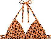 Leopard Spots meisjes triangel bikinitop