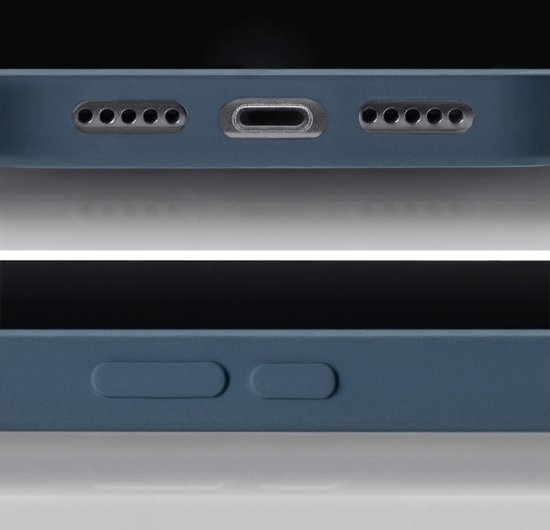 Coque Samsung Galaxy S22 Plus - Mobilize - Série Rubber Gelly - Coque Arrière en TPU - Blauw - Coque Adaptée au Samsung Galaxy S22 Plus