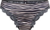 LingaDore Slip - 7016B-1 - Zebra print - XS