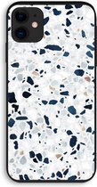 CaseCompany® - iPhone 11 hoesje - Terrazzo N°1 - 100% Biologisch Afbreekbaar - Duurzaam - Biodegradable Soft Case - Milieuvriendelijke Print op Achterkant - Zwarte Zijkanten - Bescherming Ove