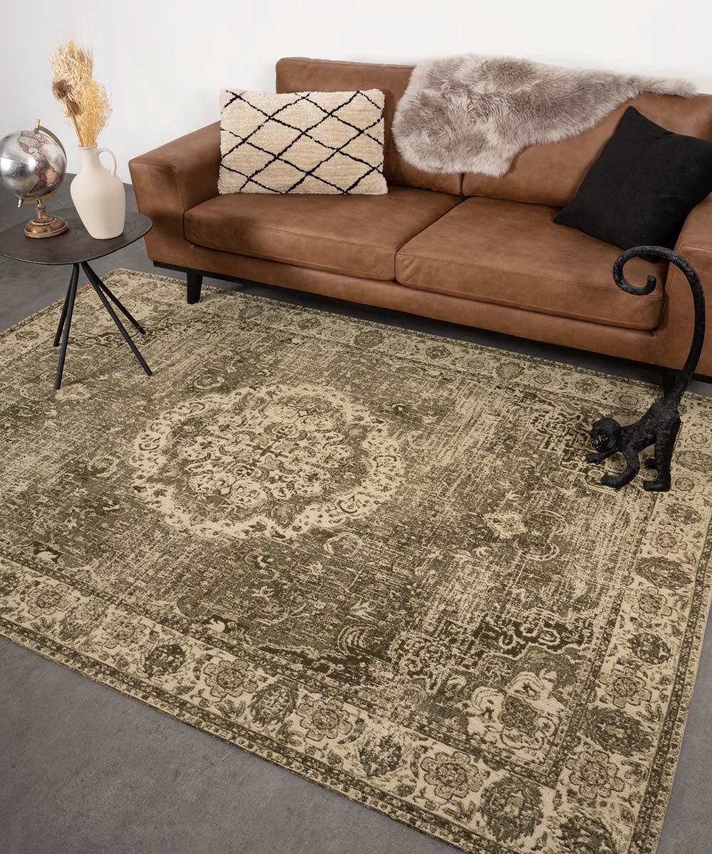 Vintage vloerkleed Traditions - groen 160x240 cm