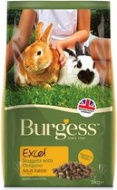 Burgess Excel Rabbit Adult Oregano Konijnenvoer - 2 KG