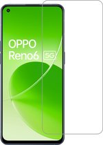 OPPO Reno 6 Screenprotector Bescherm Glas - OPPO Reno 6 Screen Protector Tempered Glass