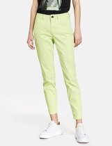 TAIFUN Dames Skinny jeans van gekleurd denim Pistachio-40