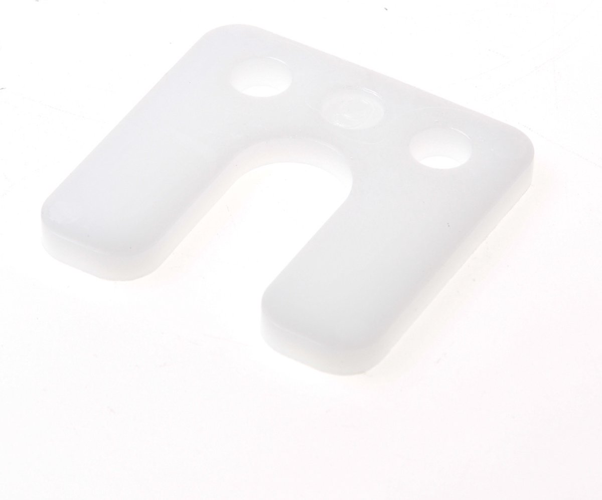 GB Drukplaat 34746 6mm transparant met sleuf - 48 Stuks