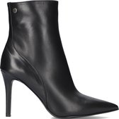 Notre-V 17535 Enkellaarsjes - Enkelboots met rits - Dames - Zwart - Maat 40