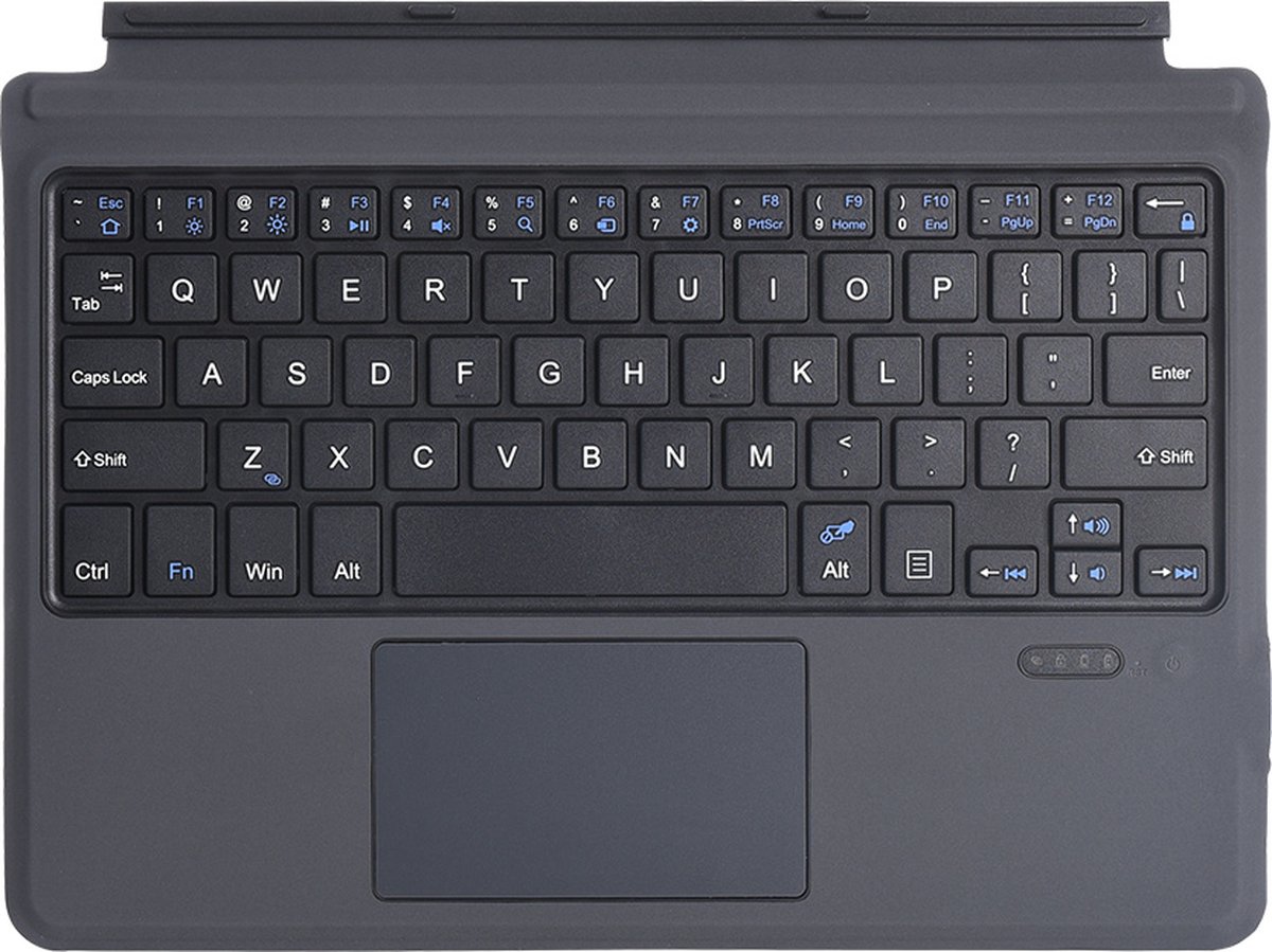 Verstelbaar doden Prooi Case2go - Toetsenbord geschikt voor Microsoft Surface Go 3 - Bluetooth  Toetsenbord... | bol