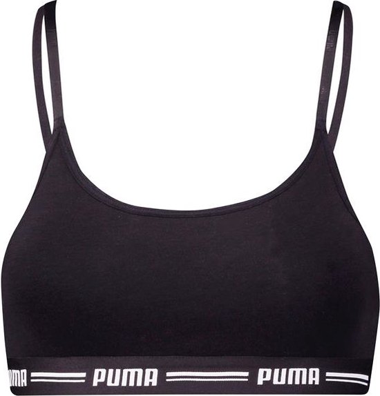 Puma Bralette - Iconic Casual - M - Zwart | bol.com