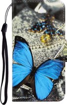 Xiaomi Mi Note 10 Pro Hoesje - Mobigear - Design Serie - Kunstlederen Bookcase - Butterfly - Hoesje Geschikt Voor Xiaomi Mi Note 10 Pro