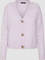 Cardigan VMLILJE LS BUTTON CARDIGAN Lavendula