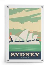 Walljar - Australië Sydney - Muurdecoratie - Plexiglas schilderij