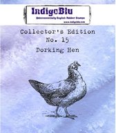 Collectors Edition 15 Rubber Stamp - Dorking Hen (IND0408)