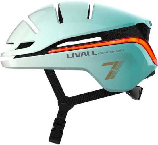 Livall EVO21 Green Medium - (Smart) fietshelm - SOS functie - LED richtingaanwijzers - Smart verlichting